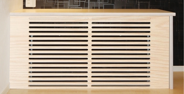 室内機は収納内で住まいの美観をキープ