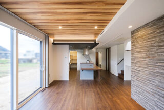 高級感のあるLDK