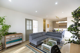 北欧風の可愛い広々LDK