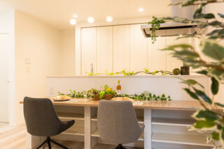 対面式キッチンカウンター