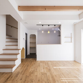 可愛いデザインたっぷりのお家