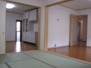 3部屋続き間の超!ゆったりスペース