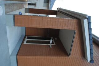 外部物干しスペース