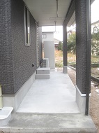 屋根下物干　　　 スペース